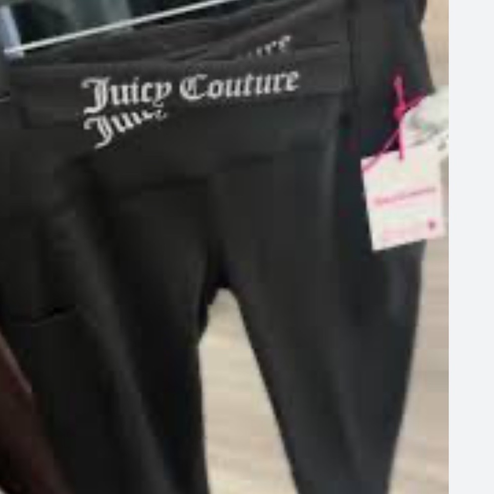 Juicy Couture Sport Black Leggings 🆕 - Picture 2 of 10
